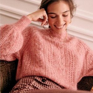 Scarlett jumper Sezane size XXS in rose pink